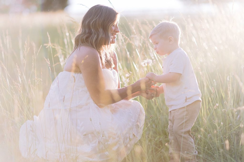 A candid family moment captured using The Morrow Method approach