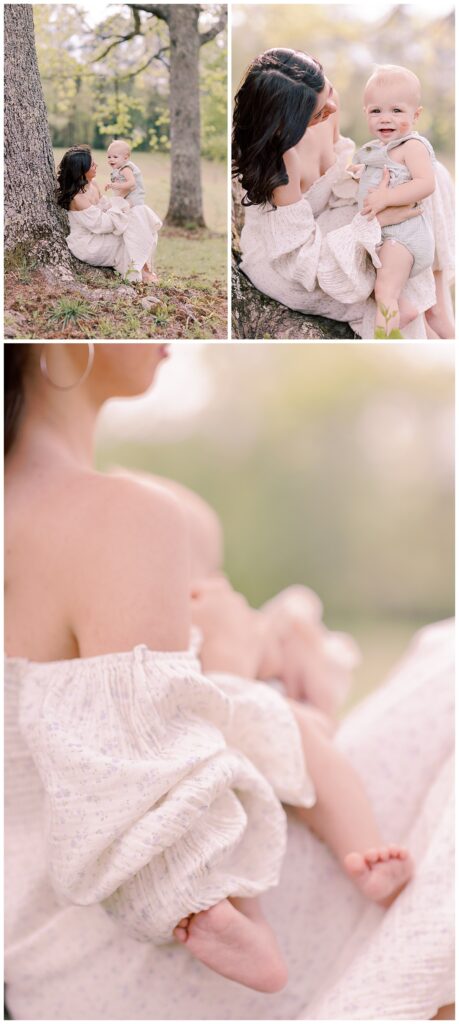 White Oak Park Mommy and Me Photography Dallas GA session.